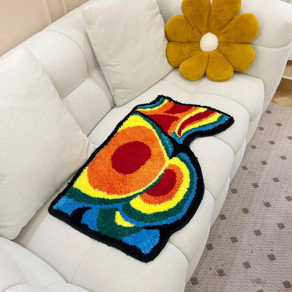 LAKEA Sexy Butt Temperature Creative Door Mat Soft Tufted Bathroom Rug Body Pattern Cartoon Carpet Cute Bedside Carpet Home Room Decor