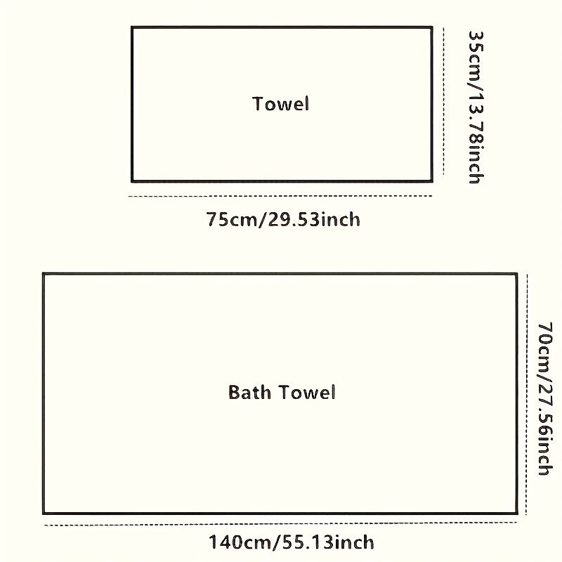 Set of 3 Lace-Embroidered Towels, Including 2 Soft Microfiber Towels And 1 Bath Towel, Perfect for Bathroom Use And Highly Absorbent