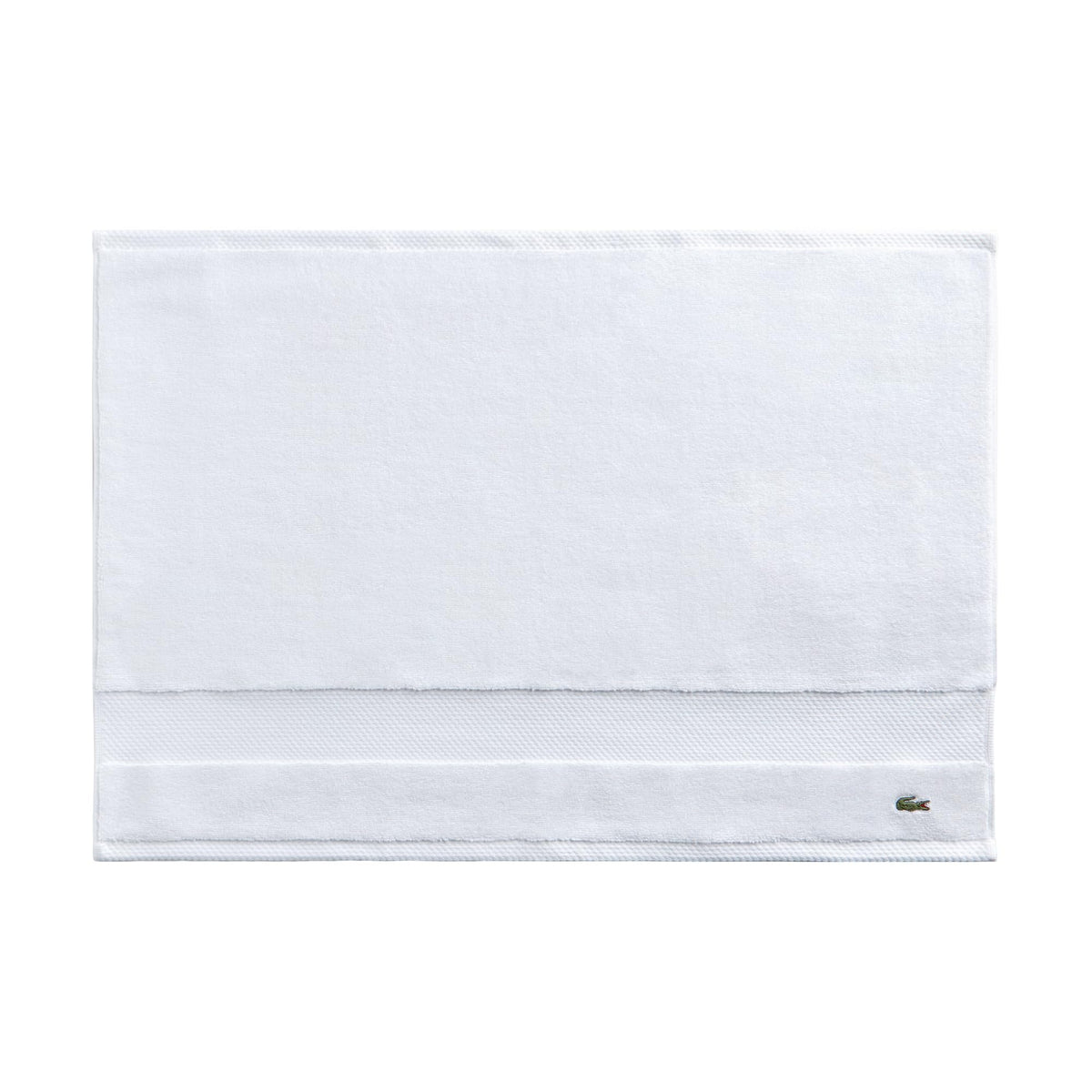 Lacoste Heritage 100% Supima Cotton Bath Towel 30" x 54", Aloe