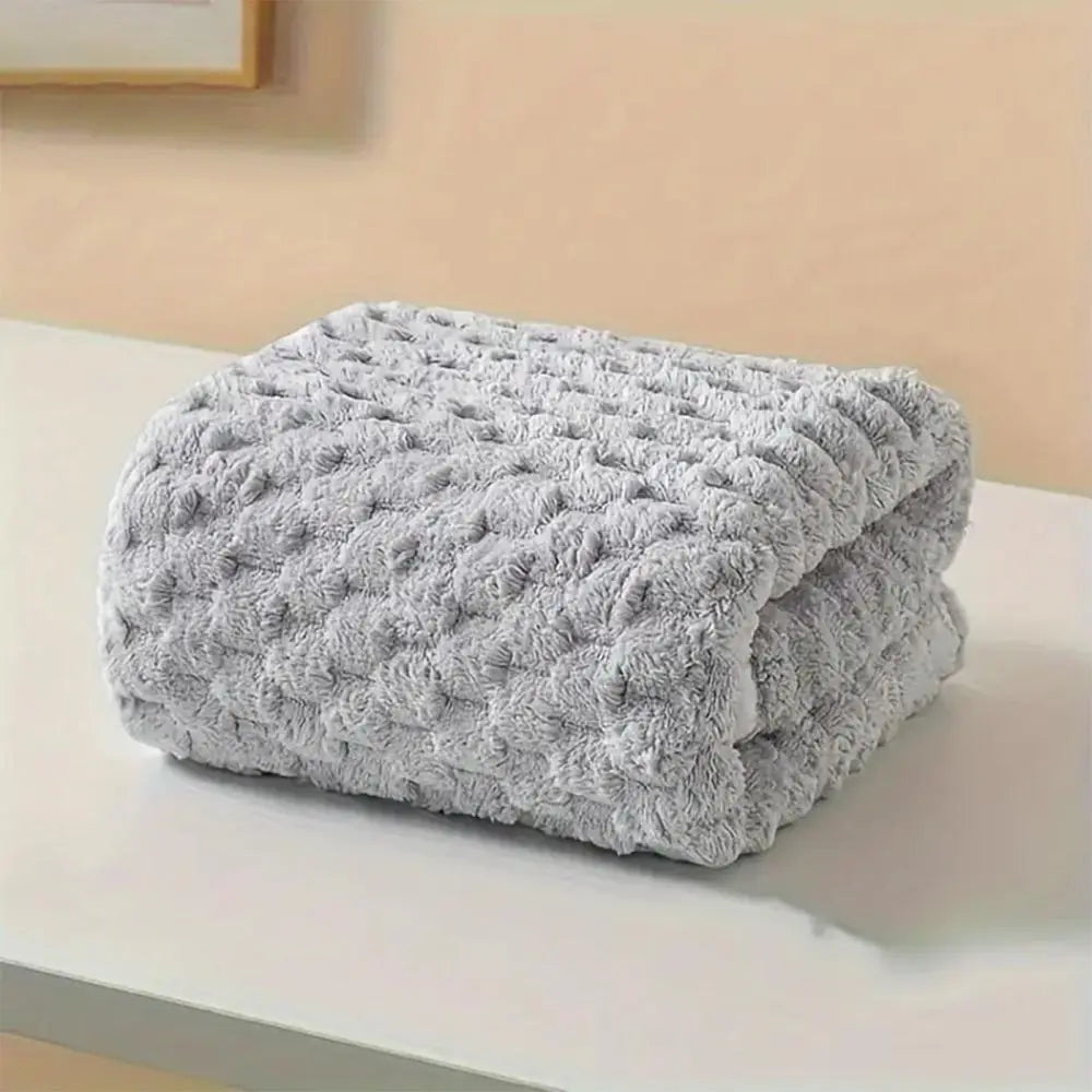 Microfiber Bath Towels, Super Absorbent & Soft Waffle Weave, Quick Dry, Unscented, for Bathroom, Spa, Gym, Travel - No Electricity or Battery Needed