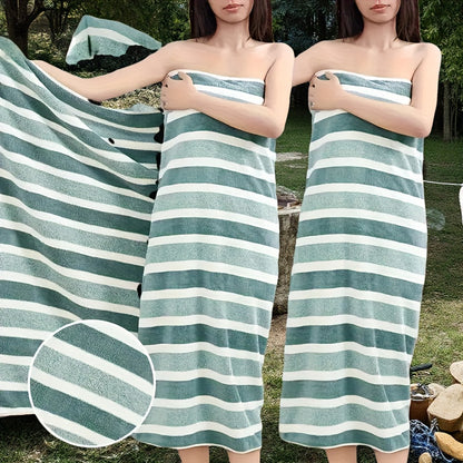 2 X Microfiber Extra Large Bath And Beach Towels (35.43 X 70.87 inch), Thick Absorbent, Fluffy Fabric, Super Soft And Quick Drying, 80% Polyester 20% Nylon, Suitable for Travel, Vacation, Fitness And Yoga, Available in Various Colors.