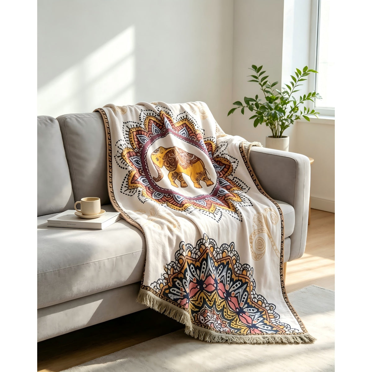 Increase The Size of Four Layers of Adult Pure Cotton Gauze Large Bath Towel for Spring and Summer, Soft and Not Easy to Shed Hair, Absorbent and Quick Drying, Super Large Wrapped Towel
