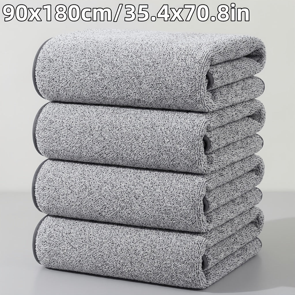 4-Pack Extra Large Bath Towels 90*180cm/35.4*70.8in - Starry Sky, Essential Bathroom Large Wrap Towels, Soft, Skin-Friendly, and Absorbent