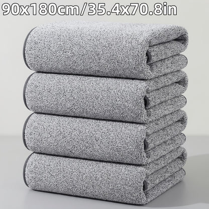 4-Pack Extra Large Bath Towels 90*180cm/35.4*70.8in - Starry Sky, Essential Bathroom Large Wrap Towels, Soft, Skin-Friendly, and Absorbent