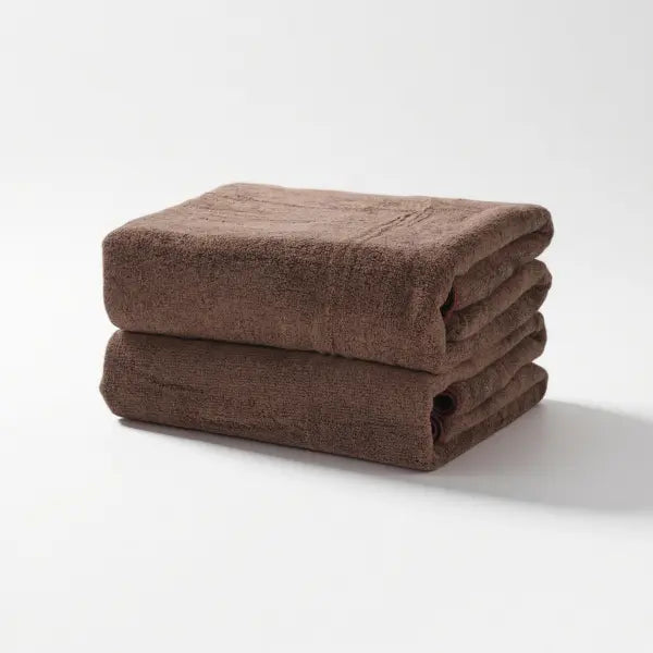 SEISSO Large Bath Towels Wrap 2 or 4 Counts Super Absorbent Soft Lightweight Quick Drying Oversized Family Shares Plain Unisex Home Good Comfortable Bathrobe Hotel Accommodation