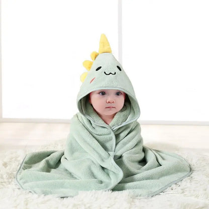 Premium Ultra Soft Absorbent Bath Towel 31.5×31.5 Inch / 80×80cm, Breathable Adorable Animal Pattern Towel, Multi-Purpose All-Season Essential