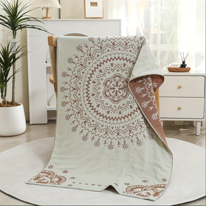 1pc 100% Cotton , Soft-Quick Dry-Absorbent , Not Pill, Not Shed Fibers.Peerfect For Home &Beach Use, 28*55inch