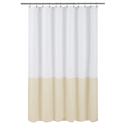 ALYVIA SPRING Waterproof Fabric Shower Curtain or Liner Black, 72x72