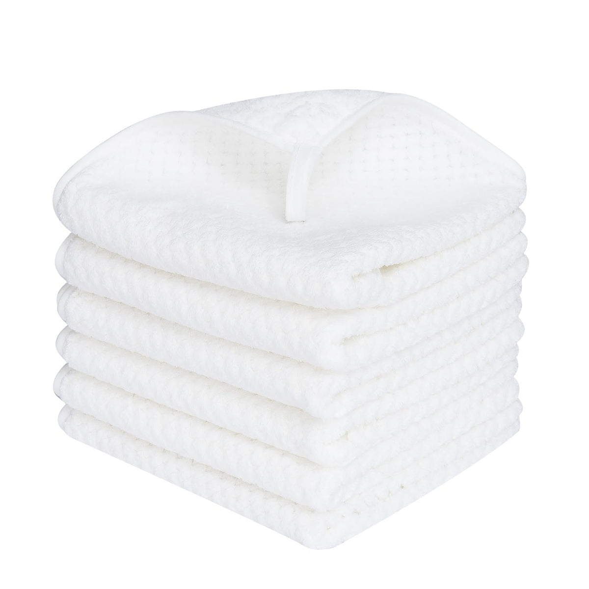 MaopaoBeauty 2 Pack Bath Towel Set 35" x 70", Extra Large Waffle Bath Towel Set, Microfiber Super Soft Highly Absorbent, Sturdy Quick Drying Towels for Bathroom, Gym, Sports, Yoga (2PCS Light Blue)