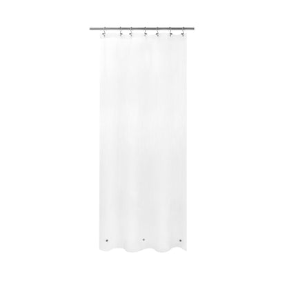 Barossa Design Oeko-tex Certified Shower Curtain Liner Standard Size, Clear