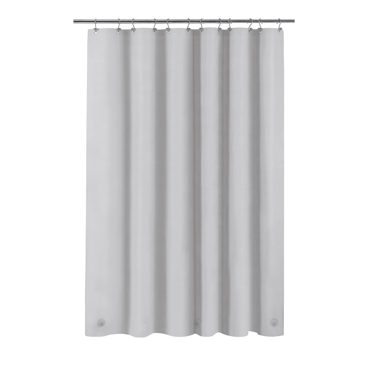Barossa Design Oeko-tex Certified Shower Curtain Liner Standard Size, Clear