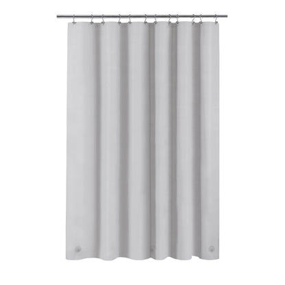 Barossa Design Oeko-tex Certified Shower Curtain Liner Standard Size, Clear