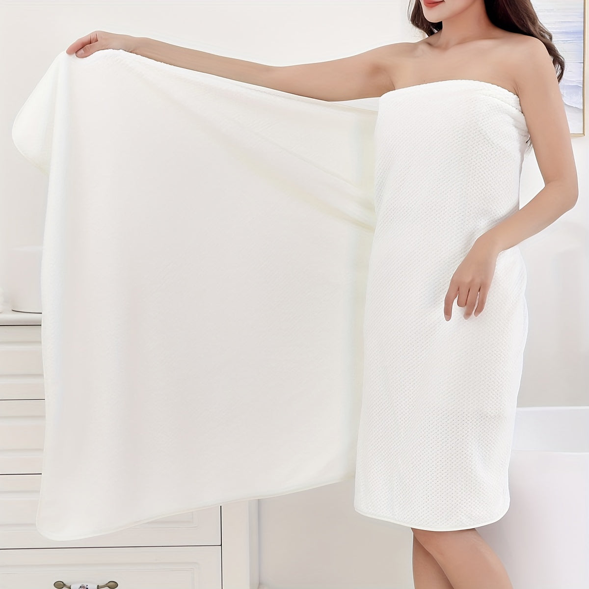 Plus Size Thickened Bath Towel 35.43 X 70.87inch