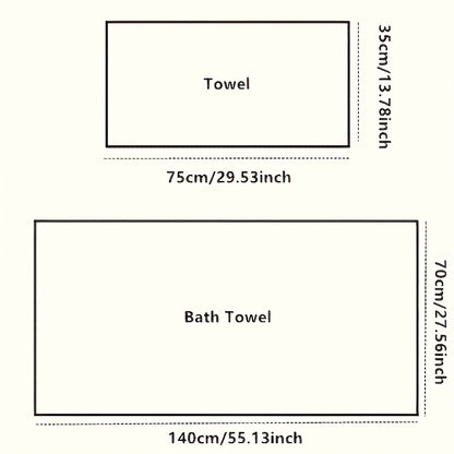 Set of 3 Lace-Embroidered Towels, Including 2 Soft Microfiber Towels And 1 Bath Towel, Perfect for Bathroom Use And Highly Absorbent
