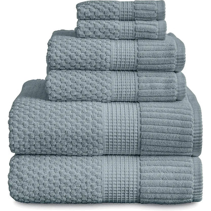4 Pack 100% Cotton Bath Towels | Beige Towels | Oeko‑TEX Standard 100 | Soft & Absorbent, Quick‑Dry | Trinity Collection - Sand