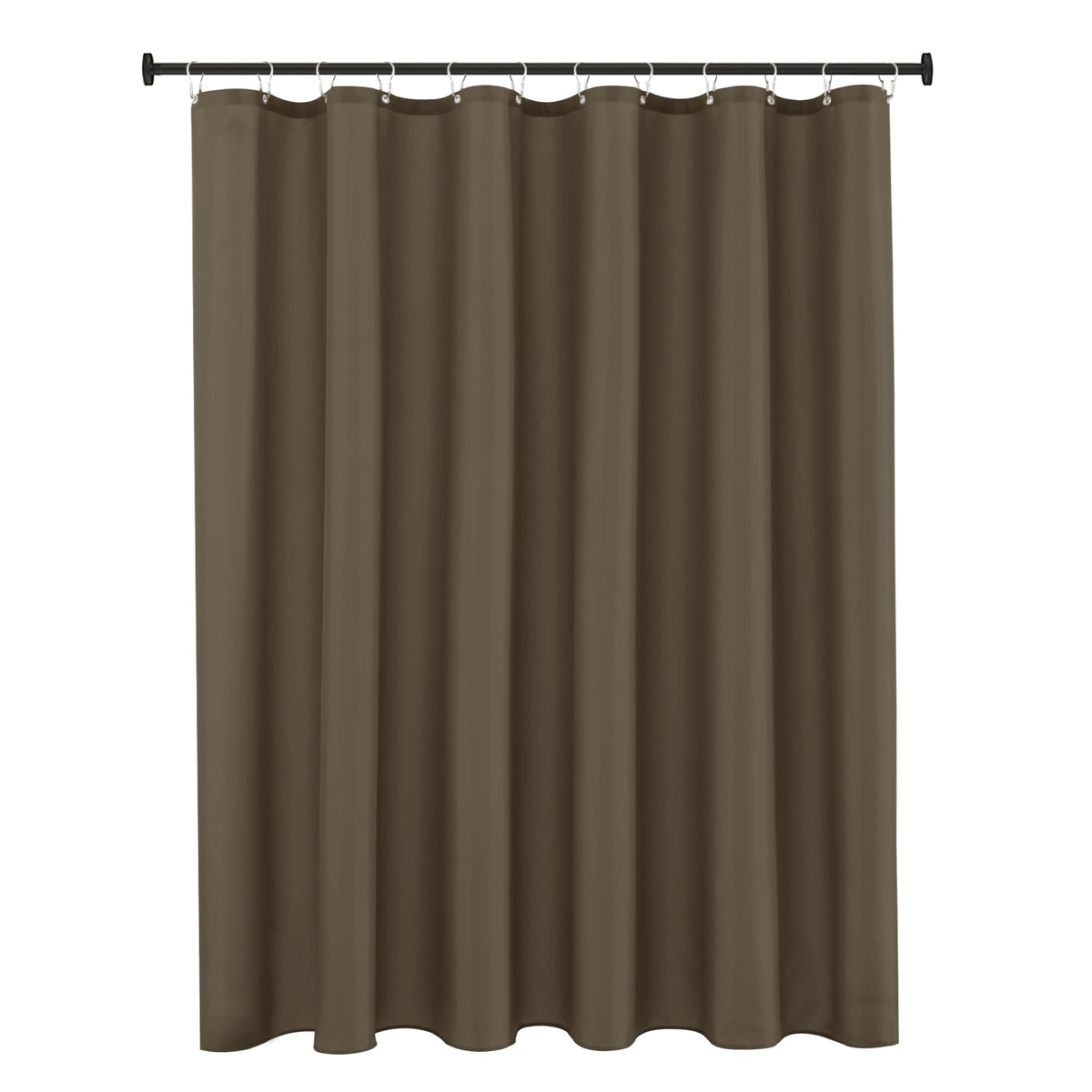 Fabric Shower Curtain Liner 72x72 Inch-White Standard Size Shower Liners