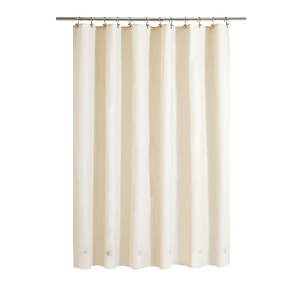 Barossa Design Oeko-tex Certified Shower Curtain Liner Standard Size, Clear