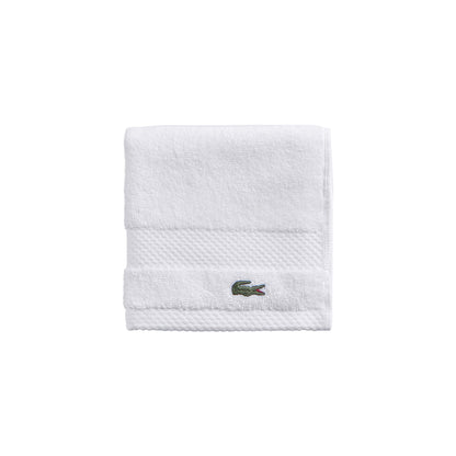 Lacoste Heritage 100% Supima Cotton Bath Towel 30" x 54", Aloe