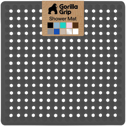 GORILLA GRIP Bath Tub Shower Mat, Bathtub Floor Liner, 35x16 White