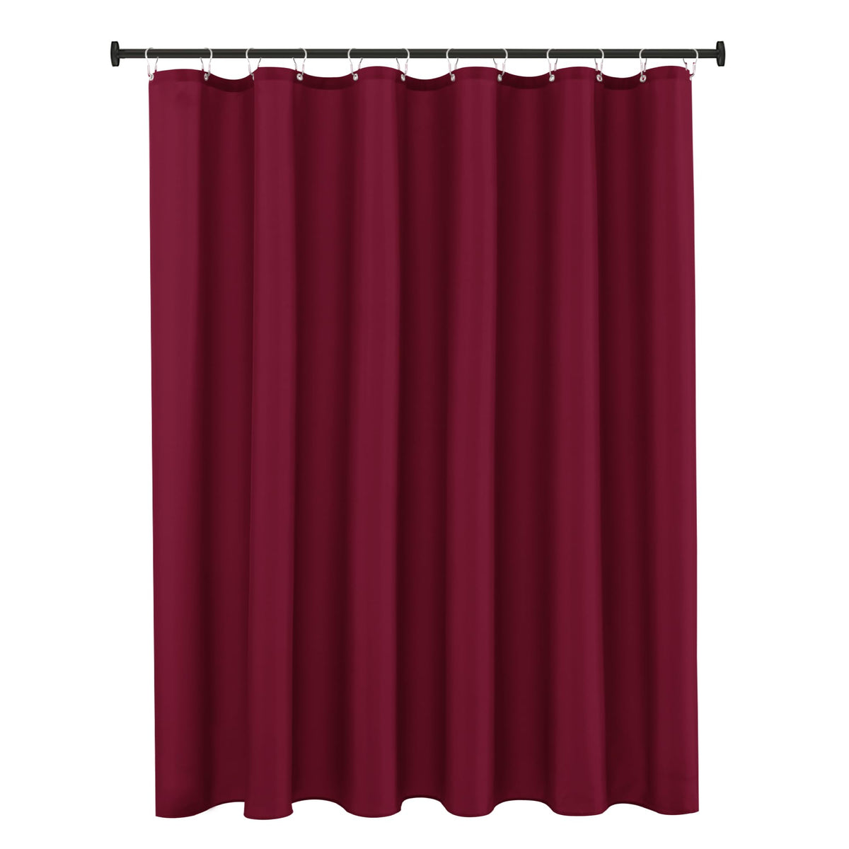 Fabric Shower Curtain Liner 72x72 Inch-White Standard Size Shower Liners