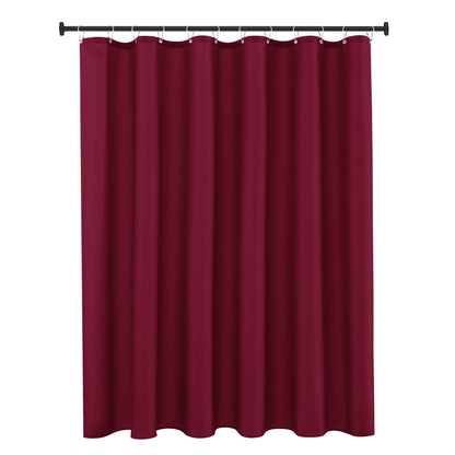 Fabric Shower Curtain Liner 72x72 Inch-White Standard Size Shower Liners