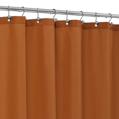 ALYVIA SPRING Waterproof Fabric Shower Curtain or Liner Black, 72x72