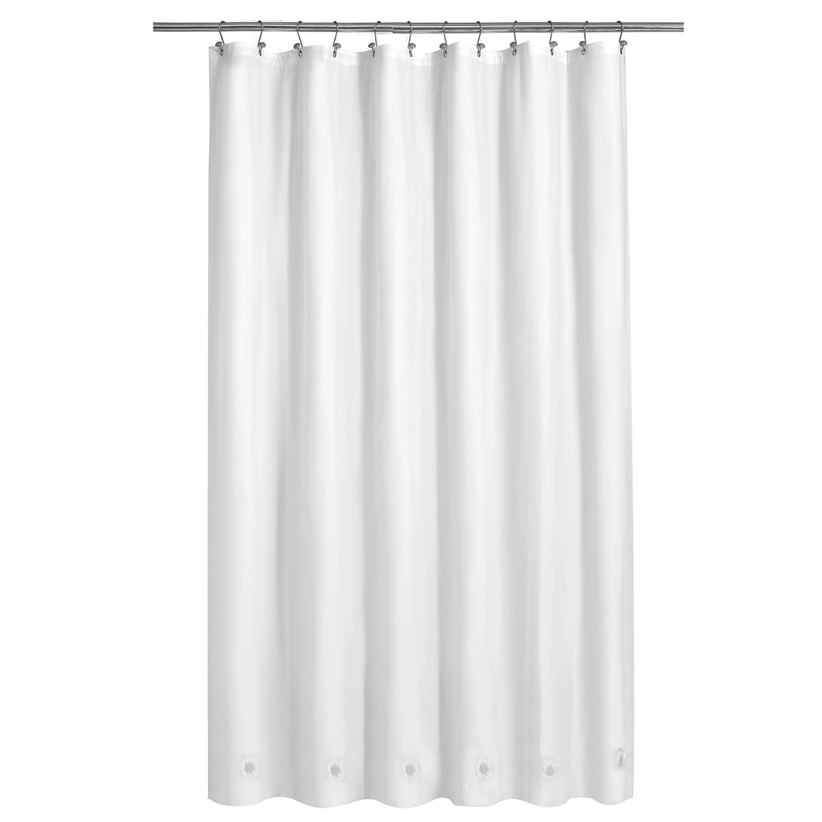 Barossa Design Oeko-tex Certified Shower Curtain Liner Standard Size, Clear