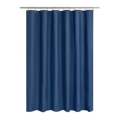 Barossa Design Oeko-tex Certified Shower Curtain Liner Standard Size, Clear