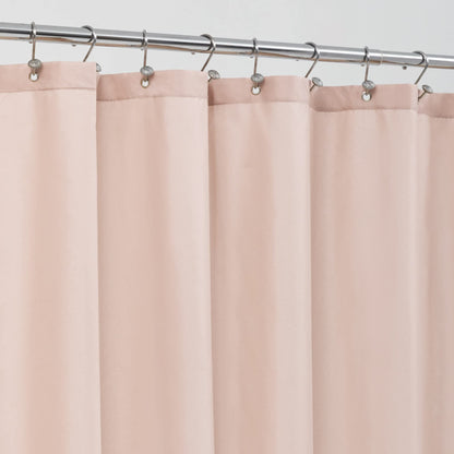 ALYVIA SPRING Waterproof Fabric Shower Curtain or Liner Black, 72x72