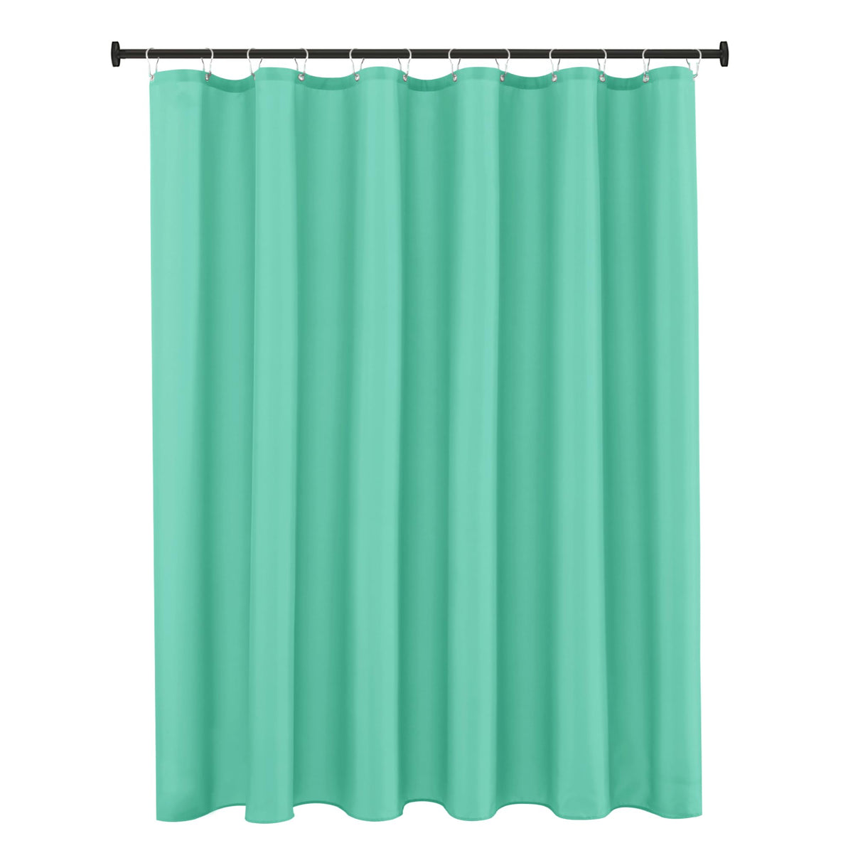 Fabric Shower Curtain Liner 72x72 Inch-White Standard Size Shower Liners