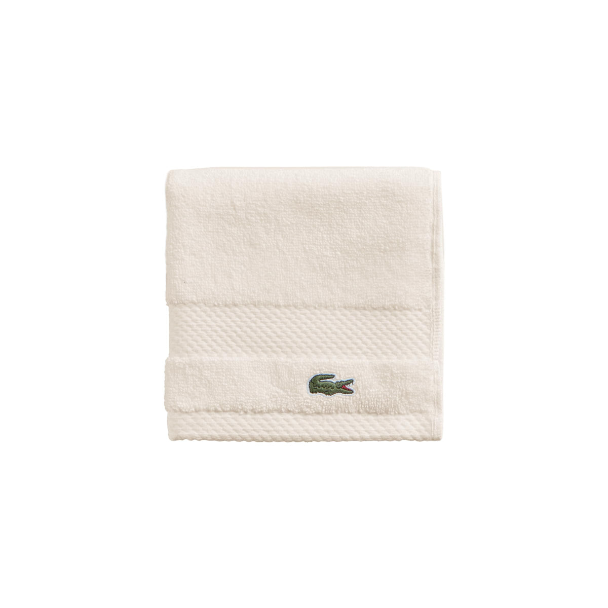 Lacoste Heritage 100% Supima Cotton Bath Towel 30" x 54", Sand
