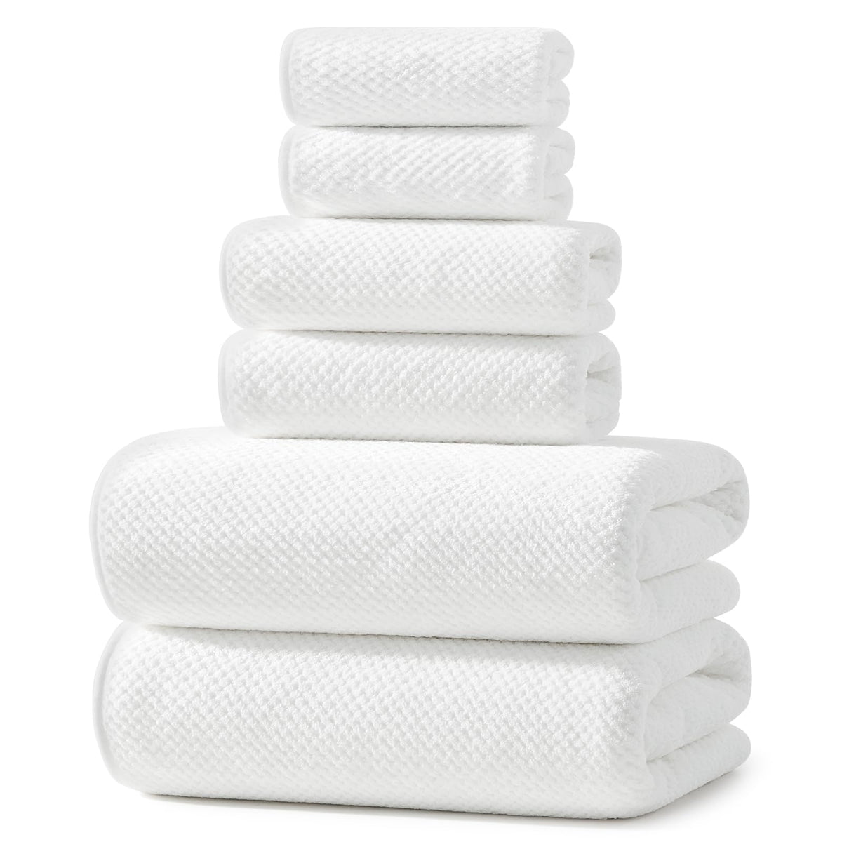 REDKISS 4 Pack Premium Bath Towels, Plush Coral Fleece Towels for Bathroom, Extra Large Bath Towels Set of 4 (35 x 70 in), Super Soft Highly Absorbent Shower Towels for Spa, Gym, Travel, Dark Gray