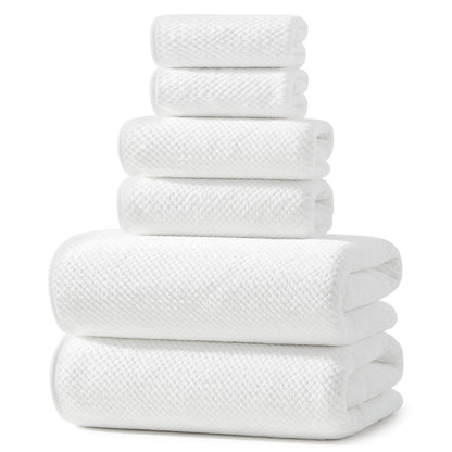 REDKISS 4 Pack Premium Bath Towels, Plush Coral Fleece Towels for Bathroom, Extra Large Bath Towels Set of 4 (35 x 70 in), Super Soft Highly Absorbent Shower Towels for Spa, Gym, Travel, Dark Gray