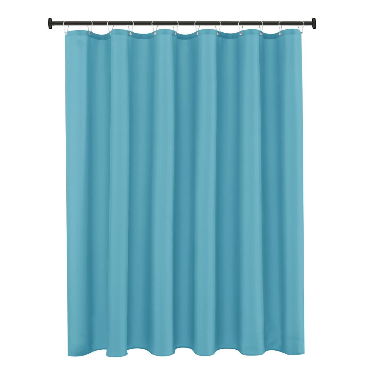 Fabric Shower Curtain Liner 72x72 Inch-White Standard Size Shower Liners