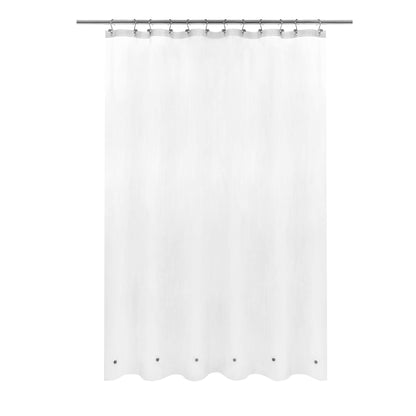 Barossa Design Oeko-tex Certified Shower Curtain Liner Standard Size, Clear
