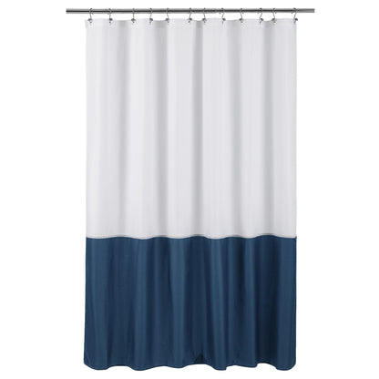 ALYVIA SPRING Waterproof Fabric Shower Curtain or Liner Black, 72x72