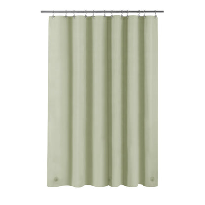 Barossa Design Oeko-tex Certified Shower Curtain Liner Standard Size, Clear