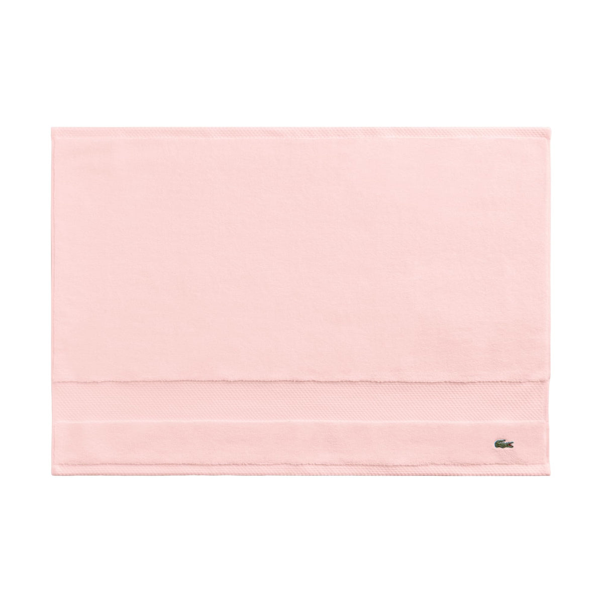 Lacoste Heritage 100% Supima Cotton Bath Towel 30" x 54", Aloe