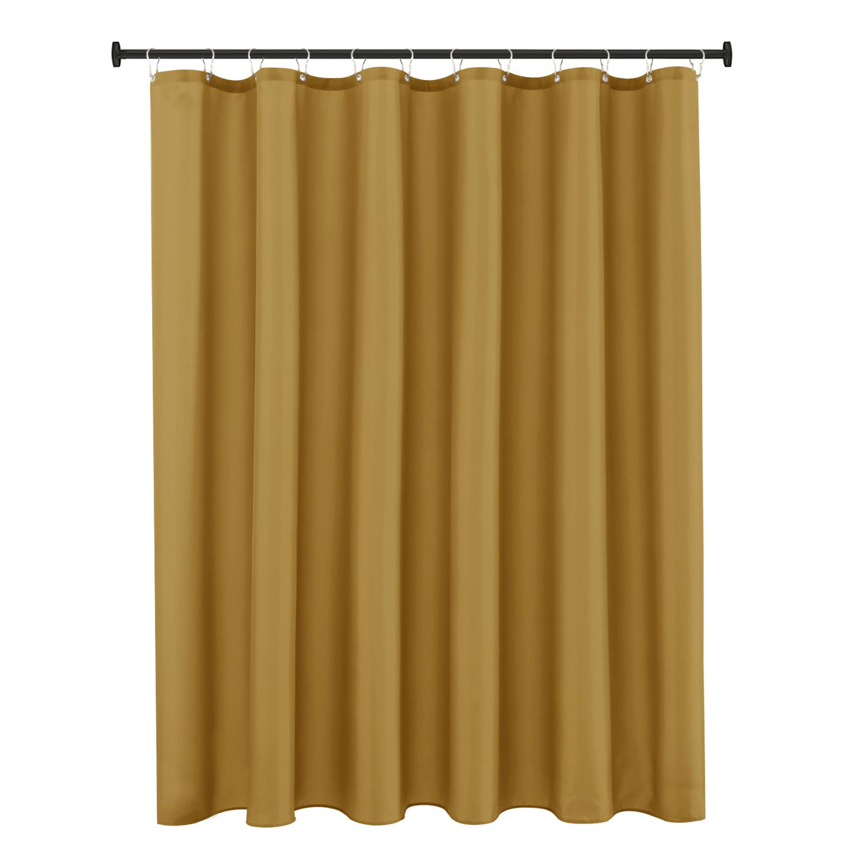 Fabric Shower Curtain Liner 72x72 Inch-White Standard Size Shower Liners