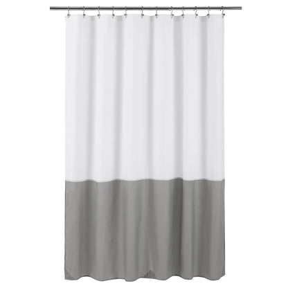 ALYVIA SPRING Waterproof Fabric Shower Curtain or Liner Black, 72x72