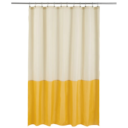 ALYVIA SPRING Waterproof Fabric Shower Curtain or Liner Black, 72x72