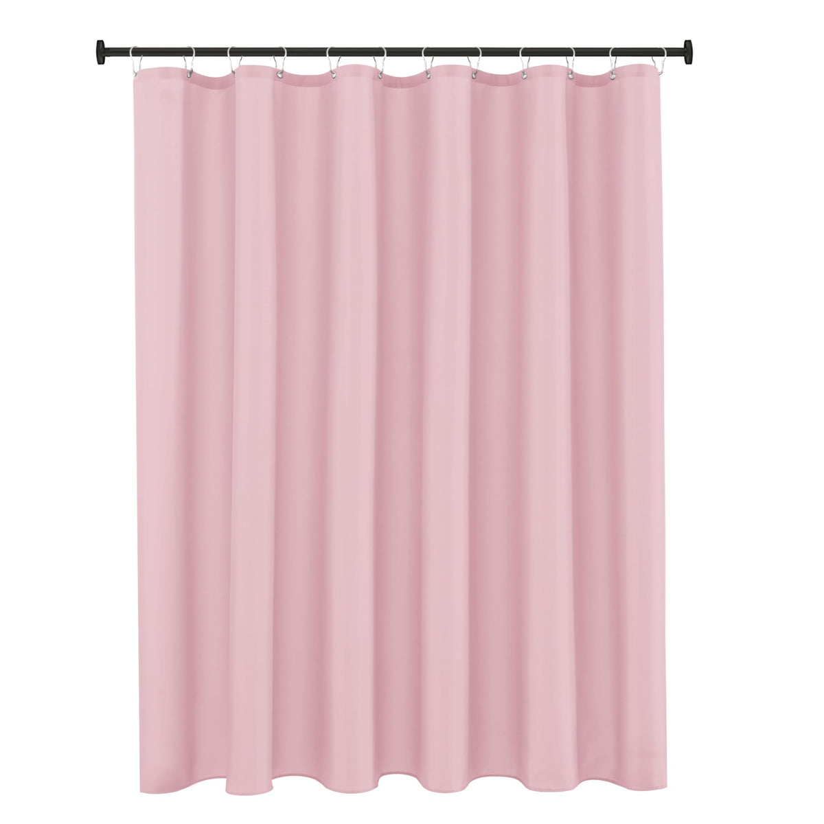 Fabric Shower Curtain Liner 72x72 Inch-White Standard Size Shower Liners