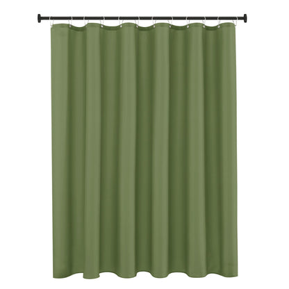 Fabric Shower Curtain Liner 72x72 Inch-White Standard Size Shower Liners