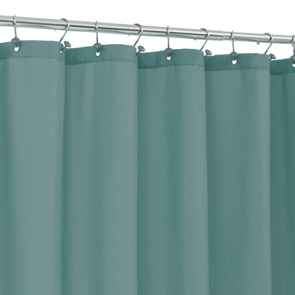 ALYVIA SPRING Waterproof Fabric Shower Curtain or Liner Black, 72x72