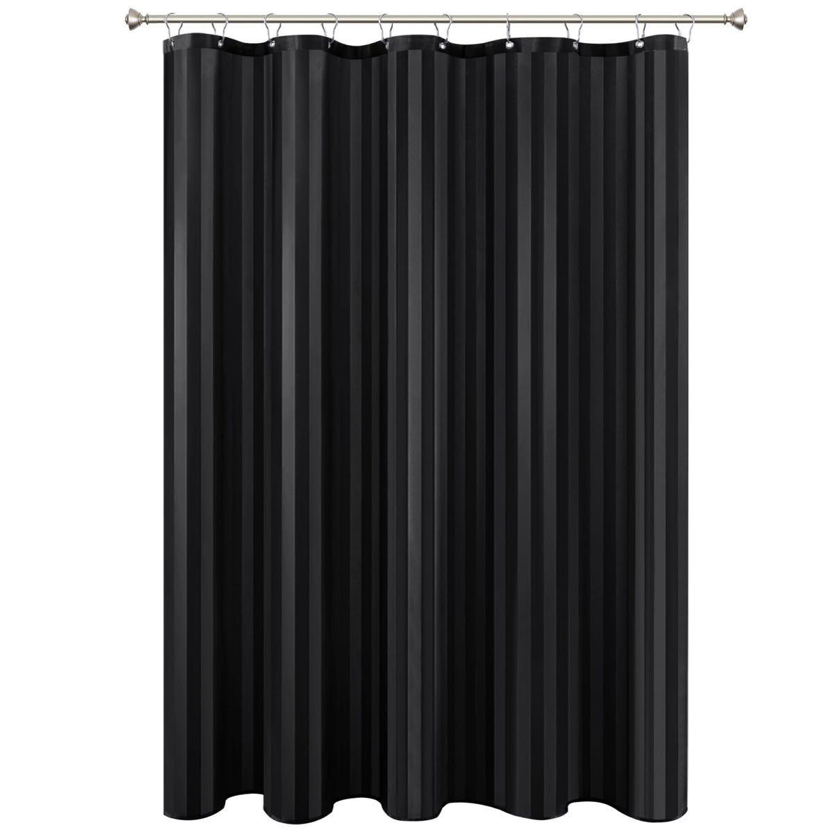 Fabric Shower Curtain Liner 72x72 Inch-White Standard Size Shower Liners
