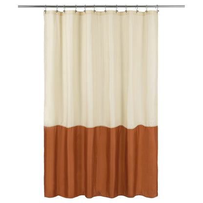 ALYVIA SPRING Waterproof Fabric Shower Curtain or Liner Black, 72x72