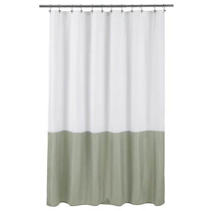 ALYVIA SPRING Waterproof Fabric Shower Curtain or Liner Black, 72x72