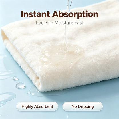 Oversized Bubble Fleece Bath Sheets Towel - 35×67 in, Heavy Weight Double-Stitched Large Bath Towel for Adults, Ultra Soft Plush, Highly Absorbent Quick-Drying for Sauna-to-Gym Use - Highly Absorbent Towel Set (Cream, 3 pcs Towel Set)
