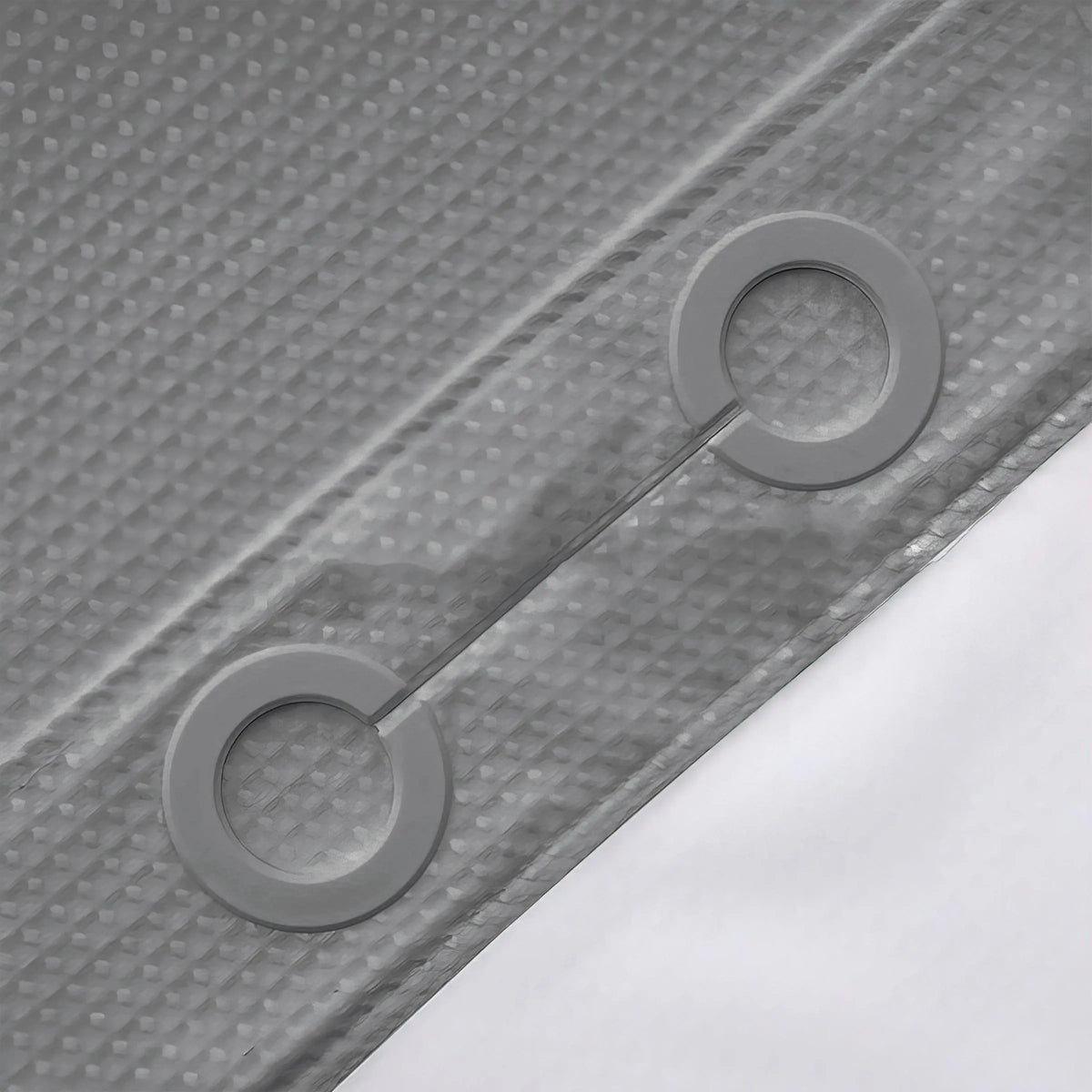 Waffle Texture Modern Waterproof Shower Curtain, Decorative Bathroom Accessory for Hotel, Salon & Dormitory Decor #GLOBAL PICKS