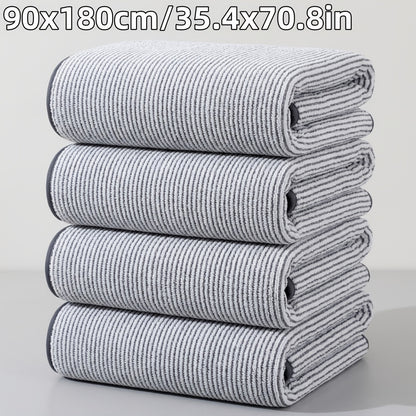 4-Pack Extra Large Bath Towels 90*180cm/35.4*70.8in - Starry Sky, Essential Bathroom Large Wrap Towels, Soft, Skin-Friendly, and Absorbent